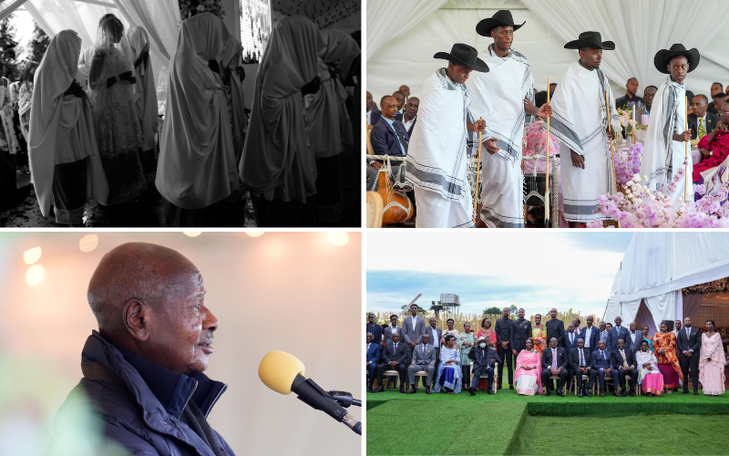 PHOTOS: Museveni attends granddaughter's lavish ceremony, cautions costly weddings