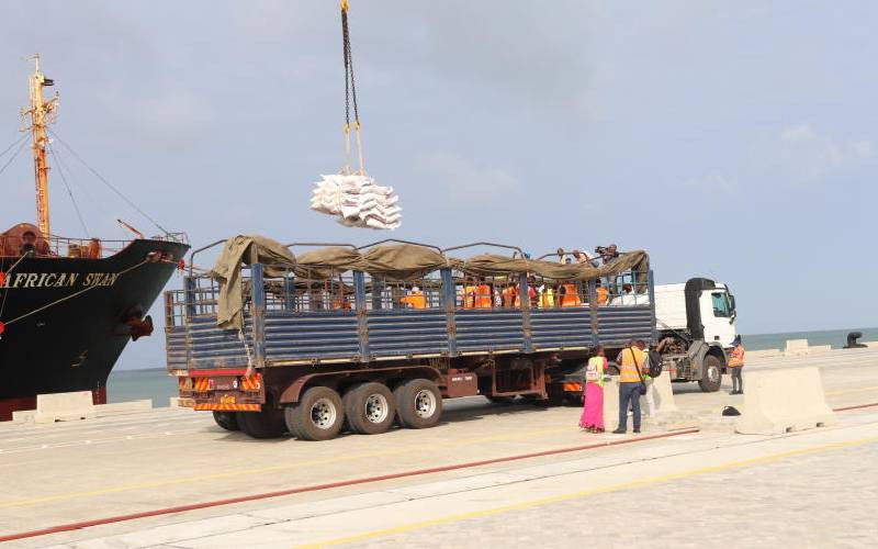 Big boost as US agency imports food aid through the Lamu Port