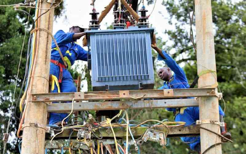 Power restored in parts of the country, KPLC says