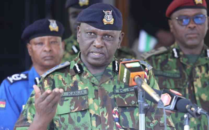 Ruto appoints Kanja as Inspector General of Police