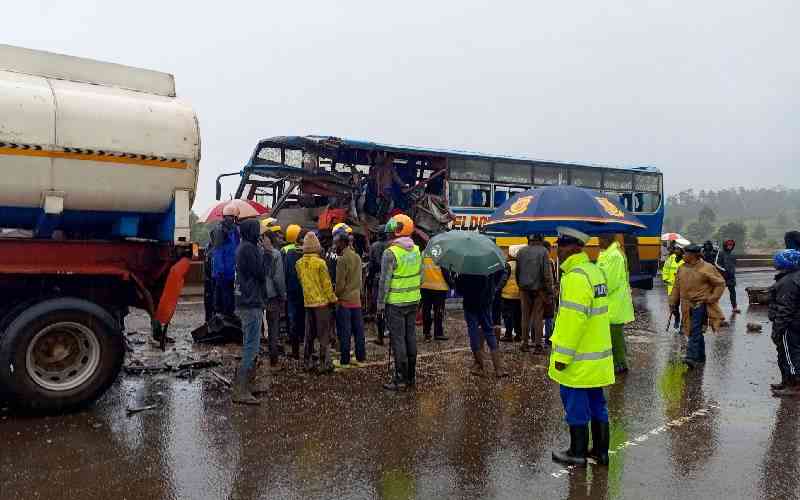 Muguga accident leaves two dead, over 10 injured