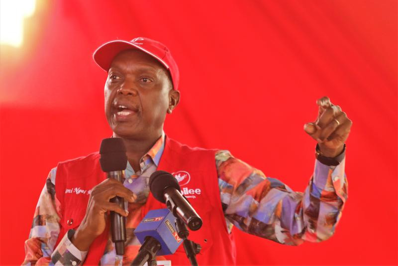 Kioni and Ngunjiri are sabotaging our party, Jubilee leaders say