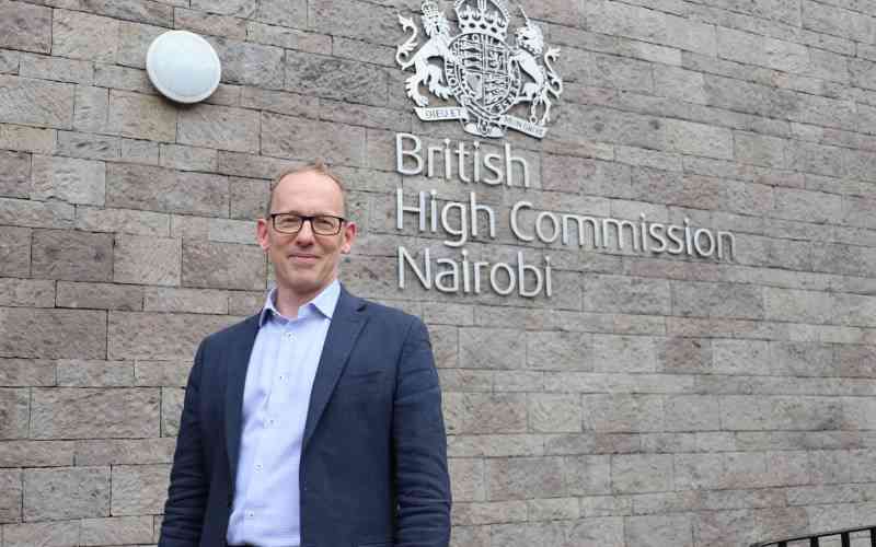 UK's new envoy to Kenya, Matt Baugh, takes office