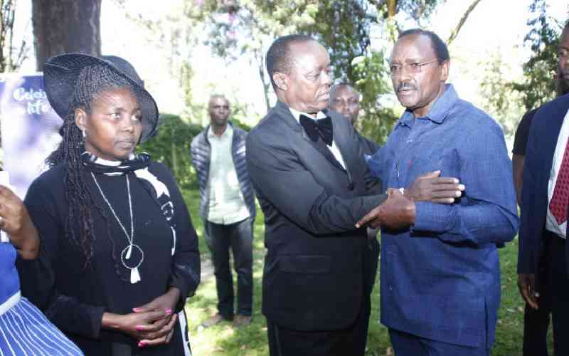 Kalonzo: Kenya Kwanza plans to return term limit Bill