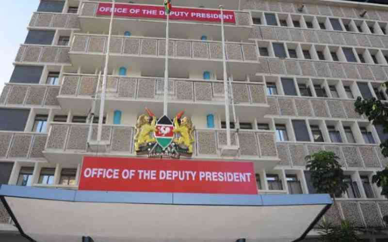 'It was an error', Nyakang'o revises Office of DP's spouse Sh44.5 million report