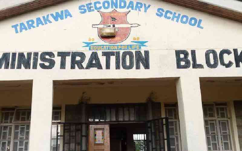 Fire guts dormitory at Tarakwa High School in Bomet