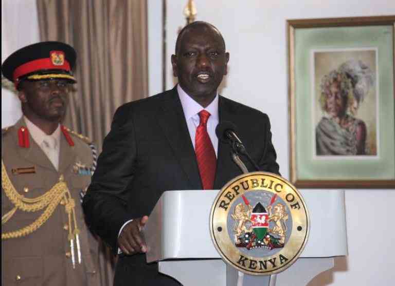 Ruto wants the office of opposition leader set up