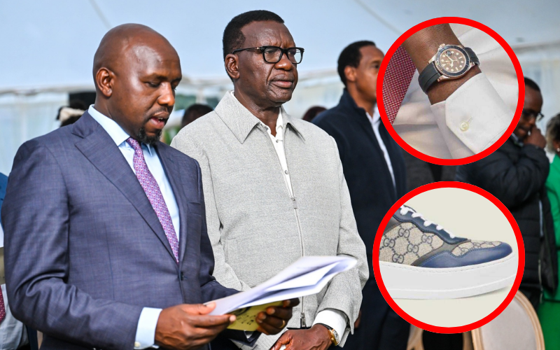 VIDEO: CS Murkomen says Davis Chirchir inspired his luxury wardrobe habits