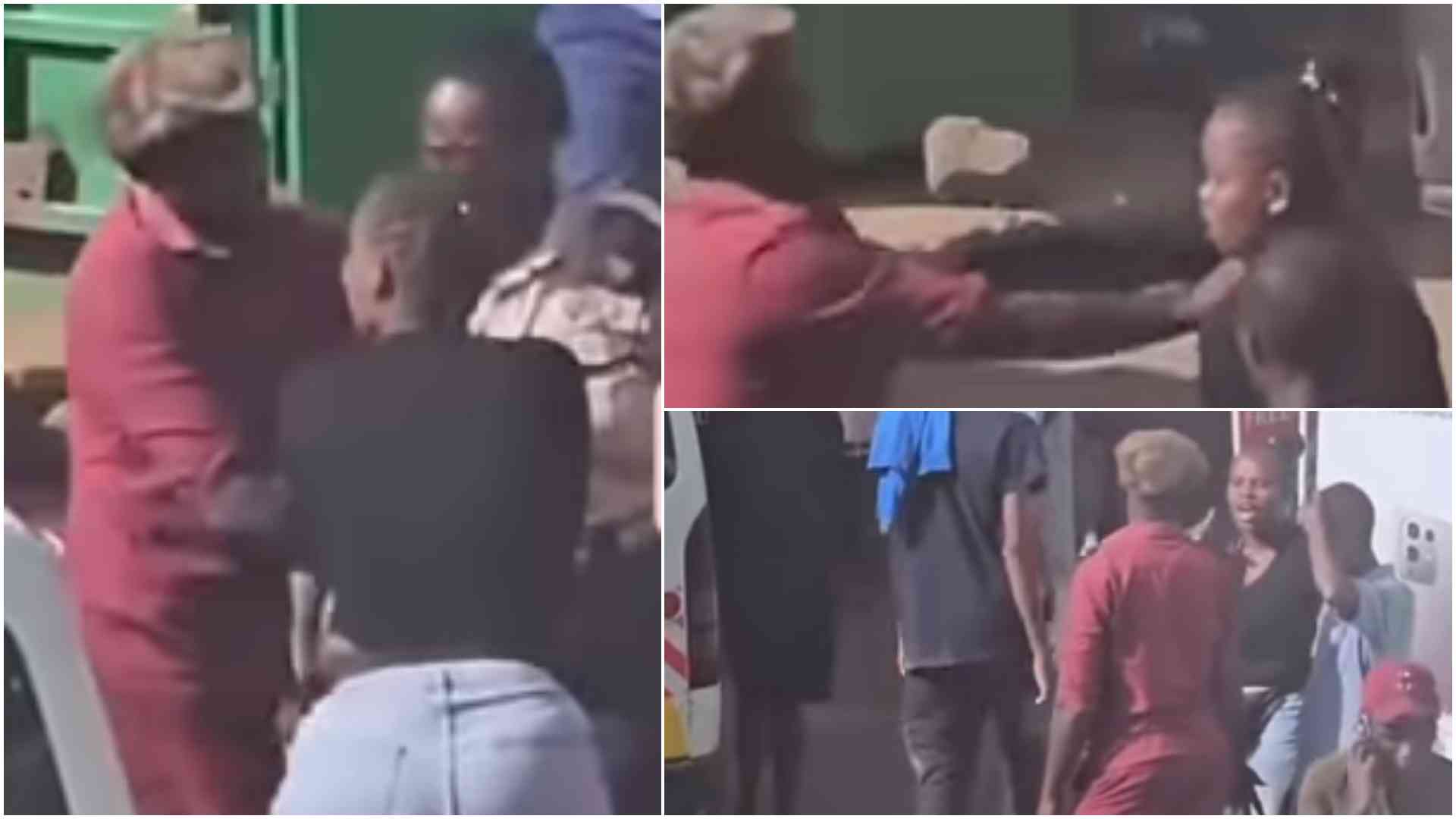 Video: Drama in Ruiru as woman is assaulted by tout for refusing to show M-Pesa fare message