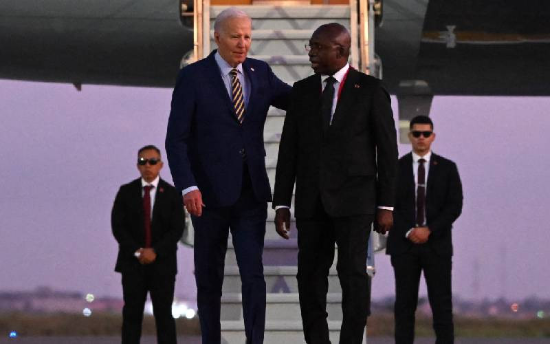 Biden in Angola for first visi...