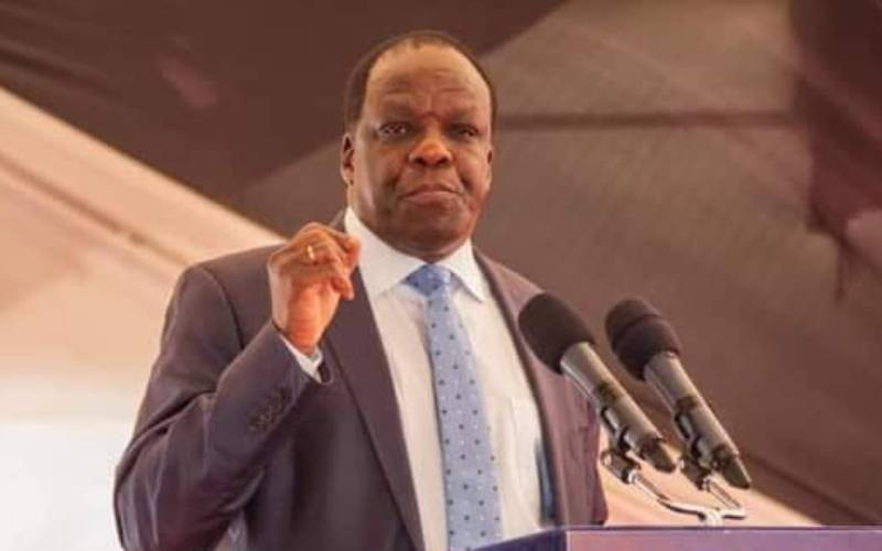 Oparanya dismisses speculation over DP position