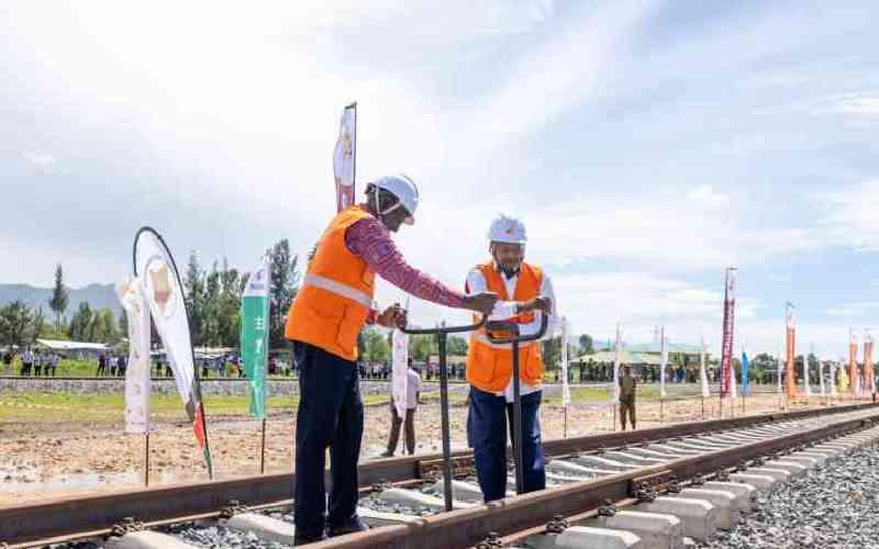 MP Dick Maungu protests SGR station relocation