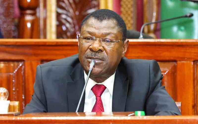 Wetangula calls on leaders to shun divisive politics