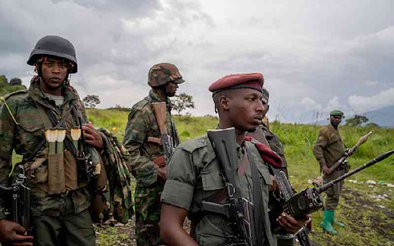 Mortar fire kills three Tanzanian soldiers in DR Congo