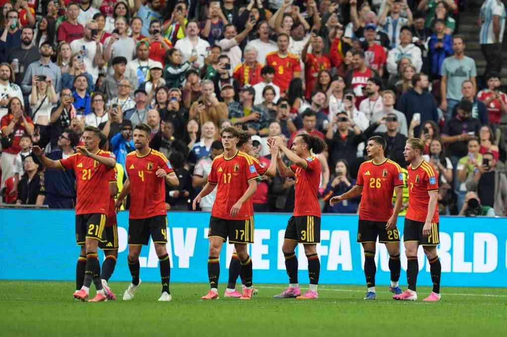 Belgium beat New Zealand 5-1 to reach World Cup last 32