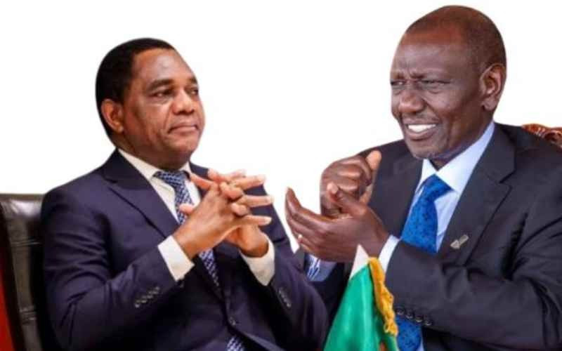 'A testament to unwavering dedication,' Ruto hails Zambia's Hichilema on re-election