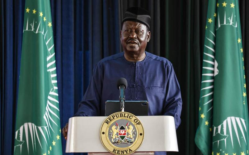 This man Raila Amollo Odinga