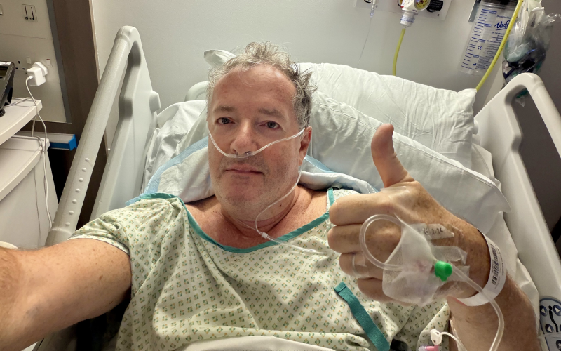 Piers Morgan undergoes hip surgery after London restaurant fall