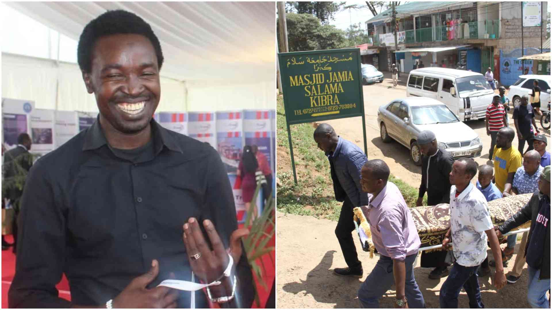 PHOTOS: Sombre farewell as KTN videographer Rashid Idi who died on Christmas Day is buried