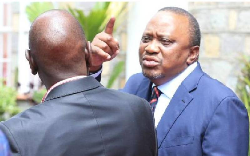 Ruto's fall guy: Why Uhuru is sending shivers down Ruto's spine