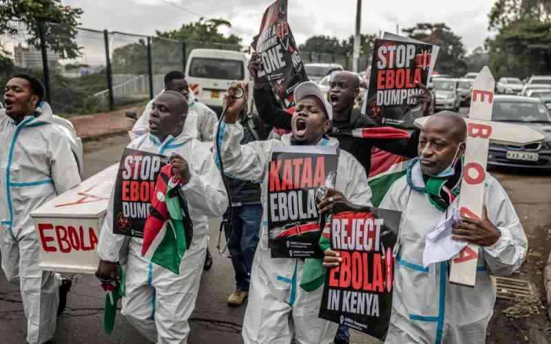 Kenyans fearful and furious over US Ebola centre