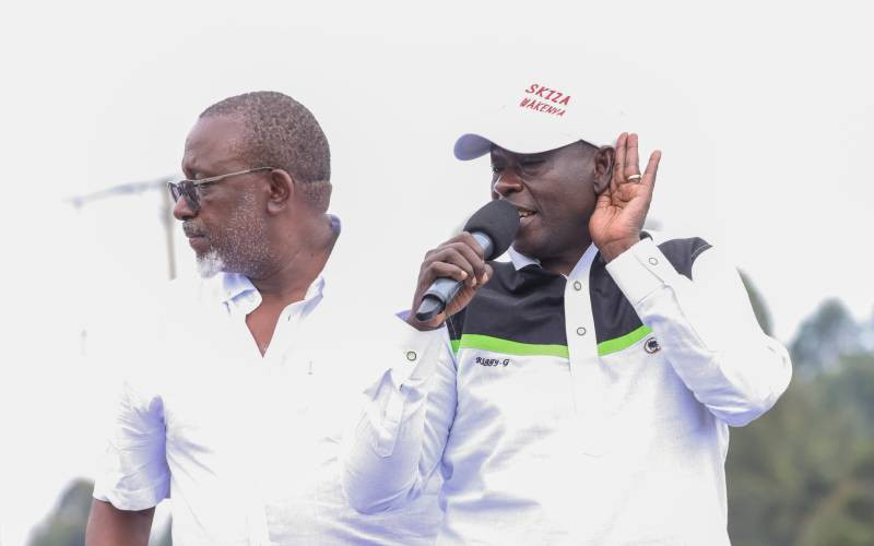 Ruto, Gachagua clash in Meru o...
