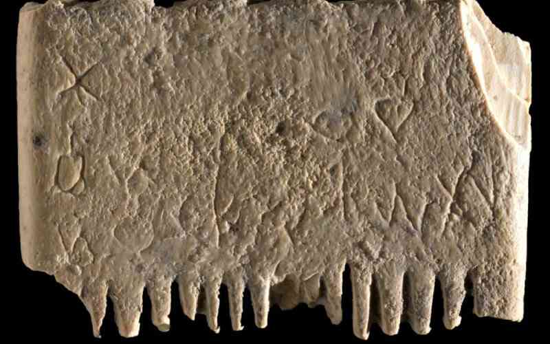 علماء آثار إسرائيليون يعثرون على مشط قديم بـ “جملة كاملة”