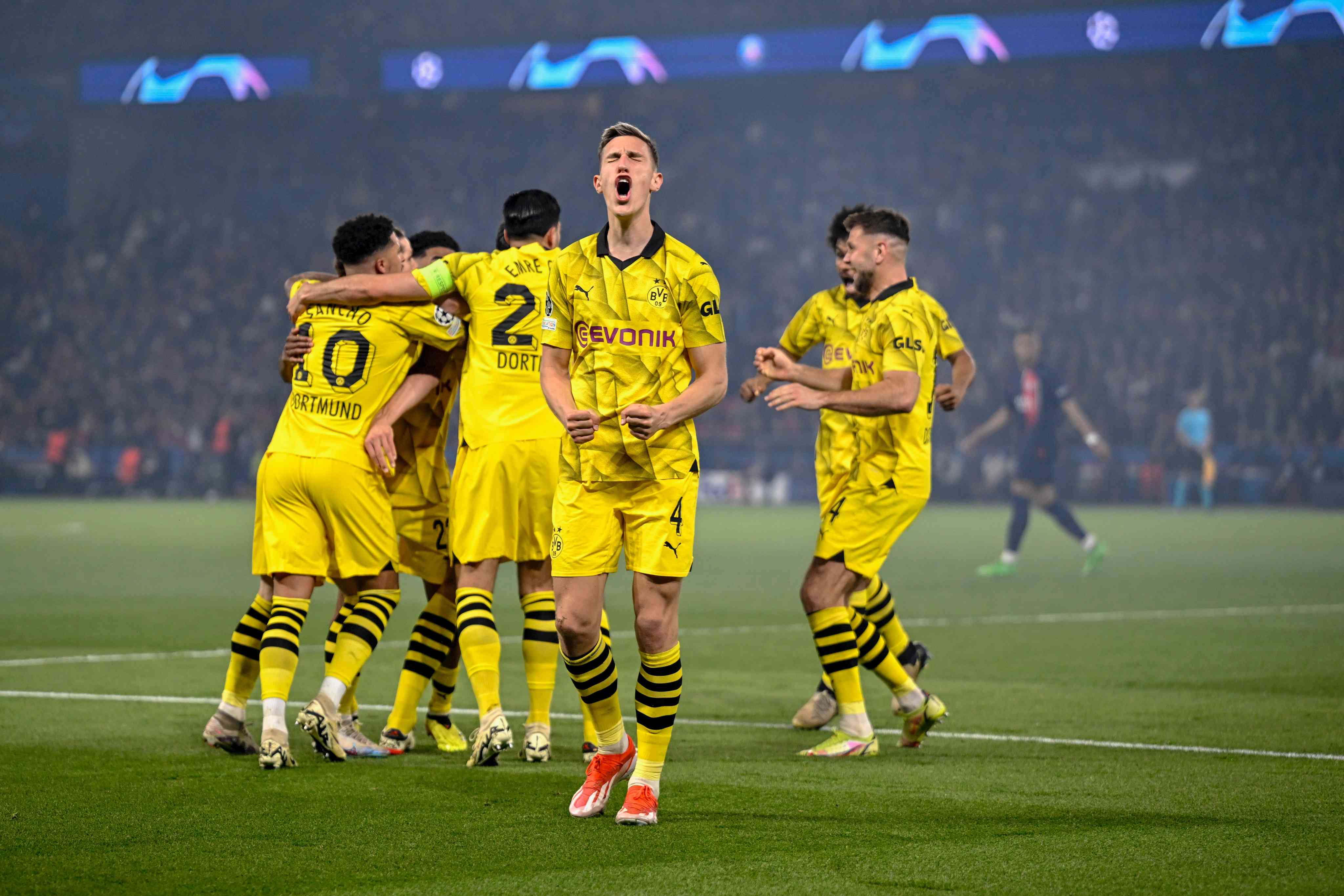 Dortmund stun Paris Saint-Germain to reach Champions League final