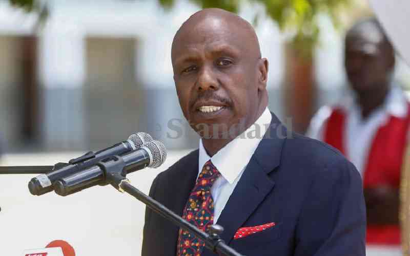 KANU endorses Gideon Moi for Baringo senatorial by-election