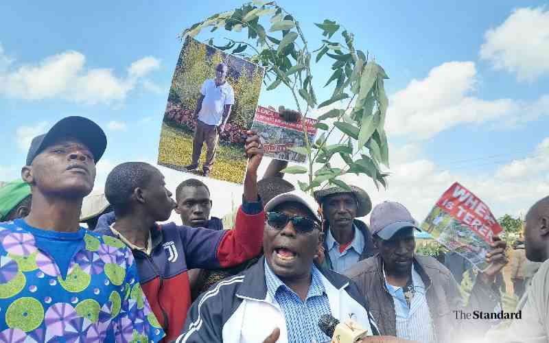 Kapseret residents hold protests over alleged abduction of medic