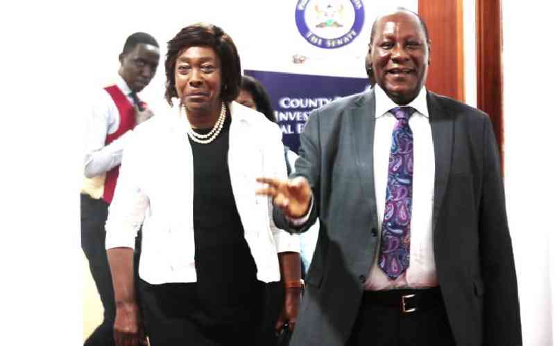 Ngilu, Wambua clash over 'loss of millions' in Kitui textile project