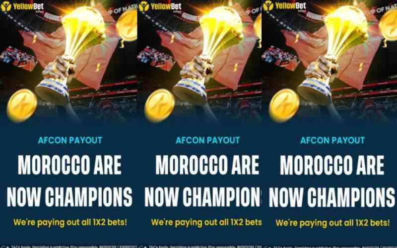 YellowBet Kenya Honours AFCON Morocco Bets in Landmark Customer-First Decision!!