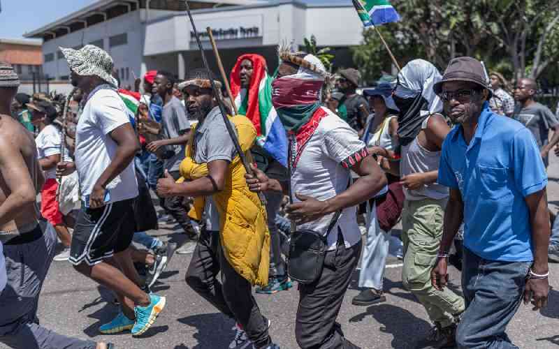 South African court sets limits on anti-migrant demonstration
