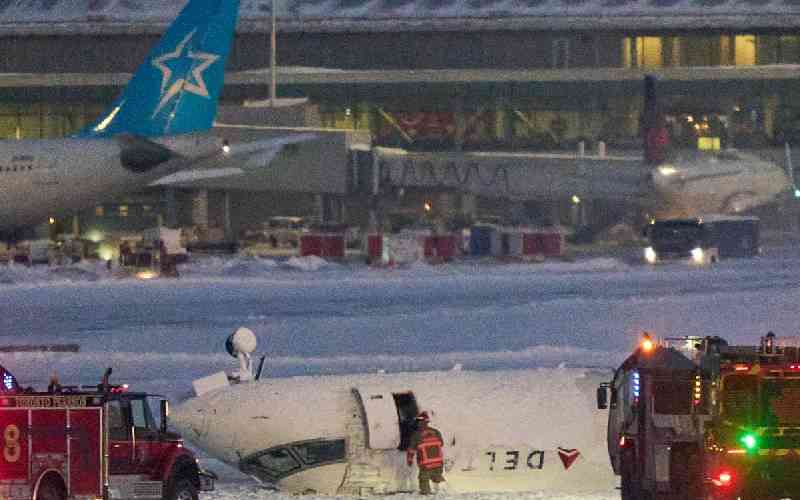 17 injured after Delta plane flips upside down in Toronto crash