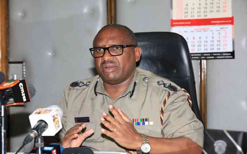 Inspector General of Police nominee Japhet Koome to face Senate and National Assembly