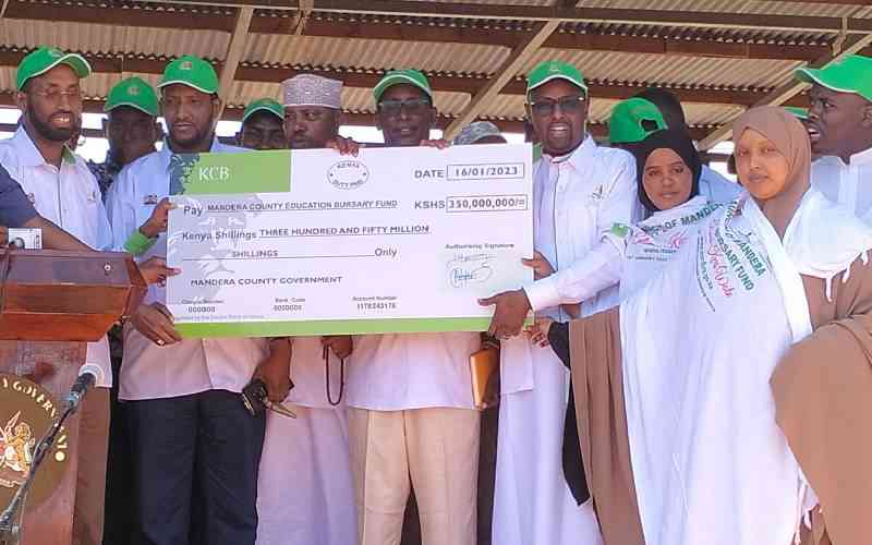 Mandera County unveils 60pc scholarship plan for students in public secondary schools