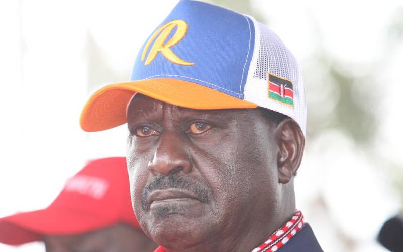 Raila says no elections without manual voter register
