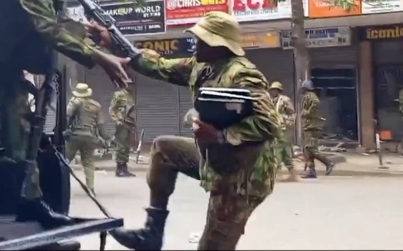 National Police Service denies cops looted laptops, says officers were recovering exhibits
