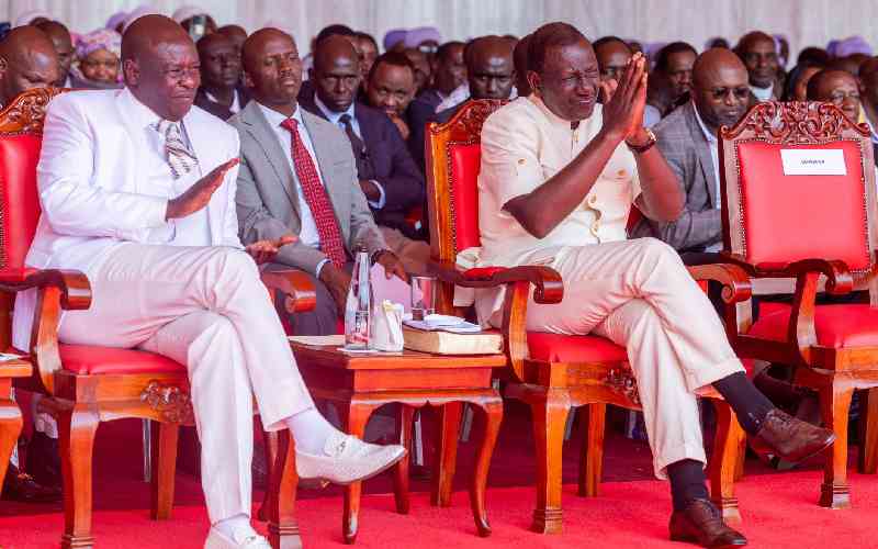 Don't forget how we got here, Ruto tells allies