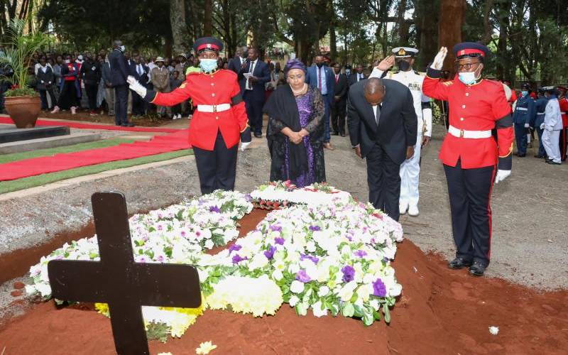 Mwai Kibaki: Final farewell a gentleman whose goal in life was to see others prosper