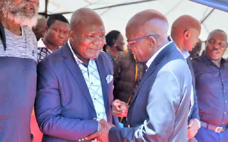 Barasa, Khalwale gear up for a showdown for governor seat
