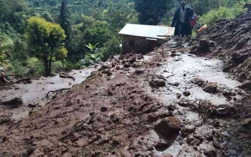 Kapchebogel landslide sweeps away homes, lives and dreams