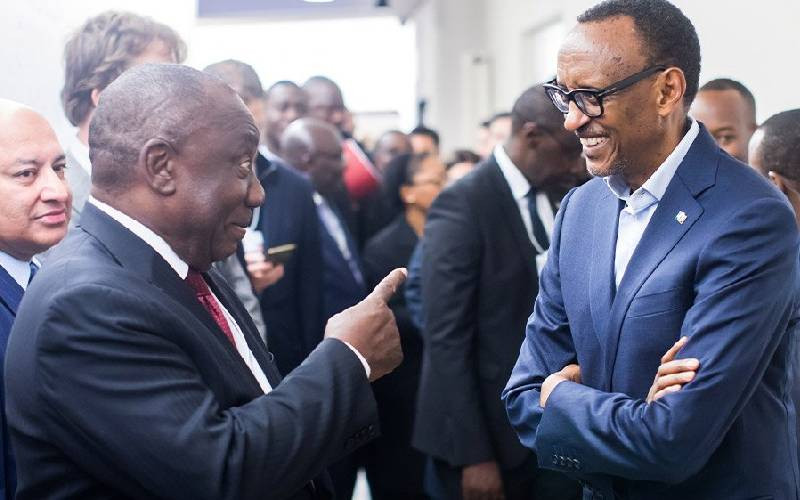 Gloves off! Kagame calls out Ramaphosa over involvement in DRC crisis