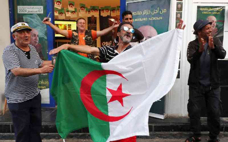 Algeria presidential candidate...