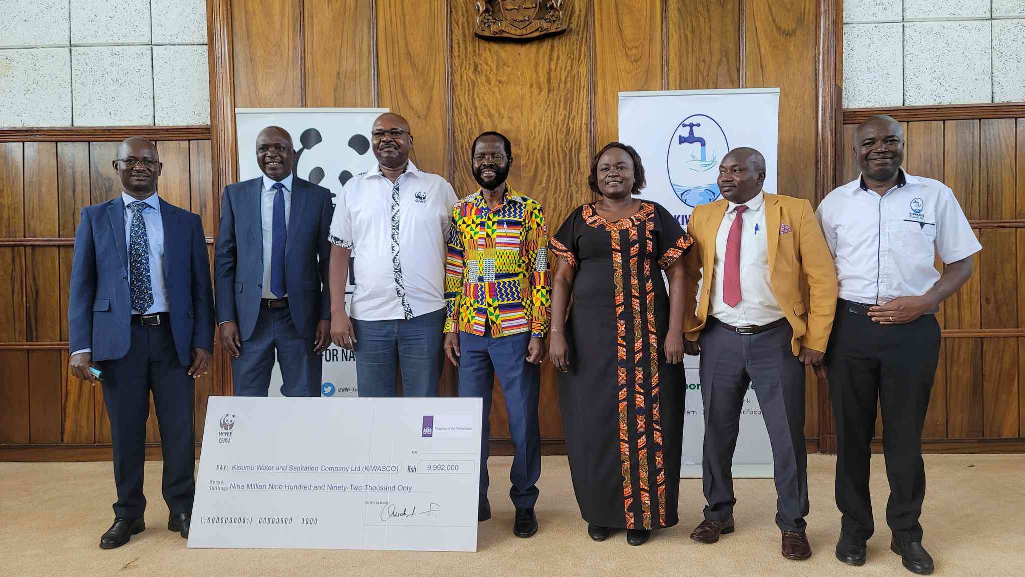 Kisumu's water conservation efforts get a Sh10 million boost from WWF