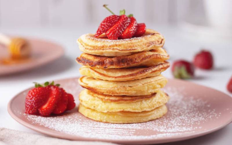 Easy recipe: Fresh strawberry pancakes