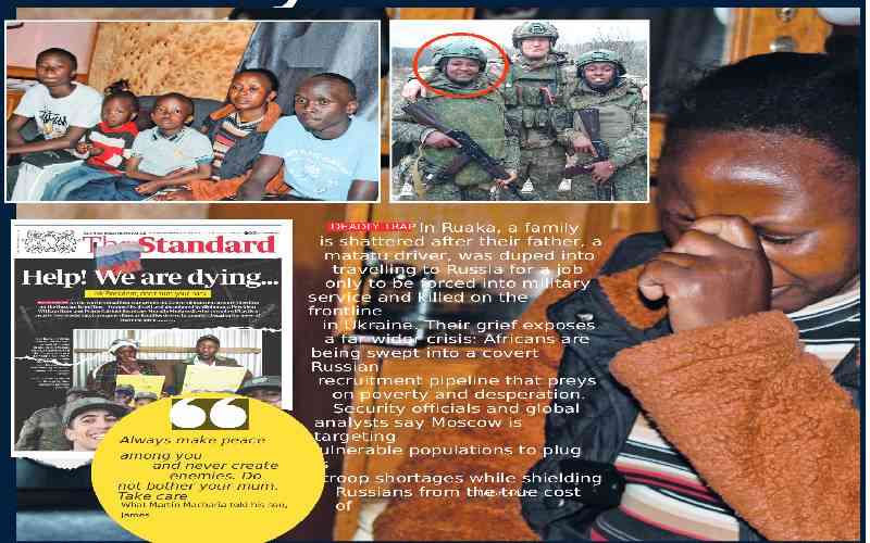 Struggle to find answers for woman whose husband died fighting for Russia