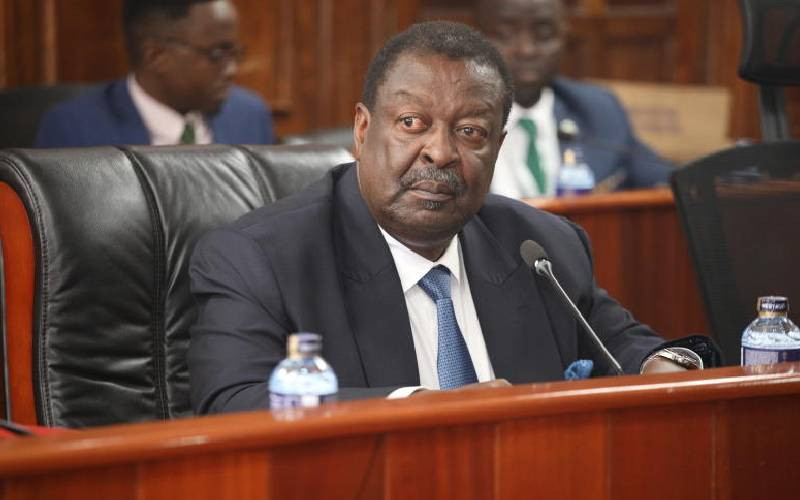 Mudavadi: We have engaged IMF ...