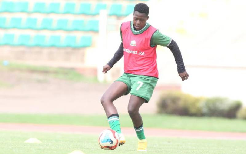 Ilavonga ready to impress as Harambee Starlets step up preps