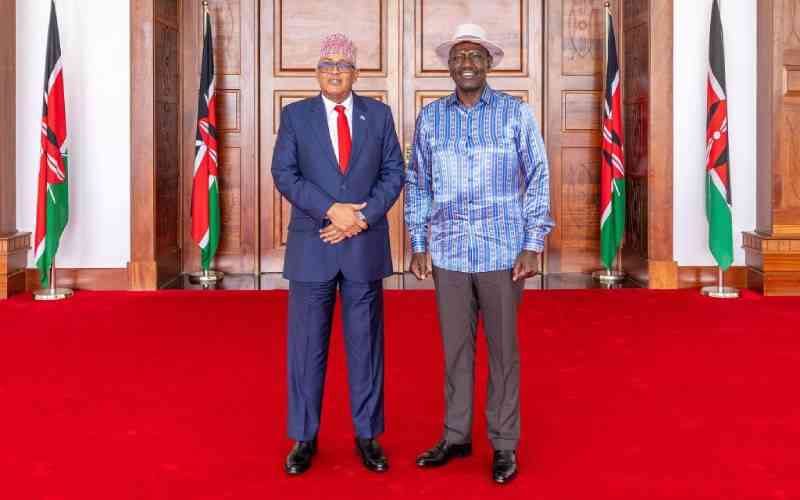 Ruto meets Somaliland President as new Nairobi office sparks storm